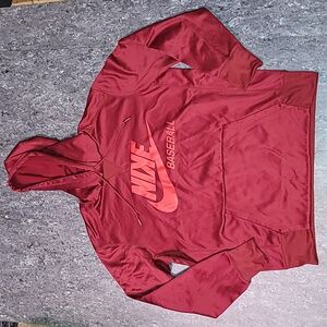 Y2k. Nike Baseball Dri-fit Hoodie. Like-new. Backwards K. Men's size XL